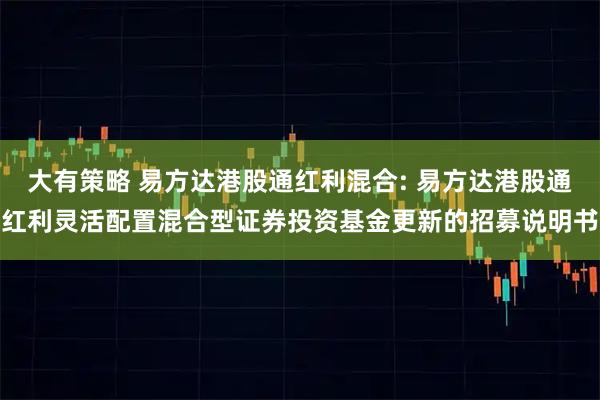 大有策略 易方达港股通红利混合: 易方达港股通红利灵活配置混合型证券投资基金更新的招募说明书